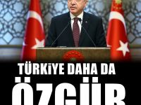 Erdoğan: Türkiye Özgürlük Alanlarını Genişletmeye Devam Edecek