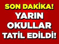 Ankara'da öğrencilerin beklediği tatil haberi