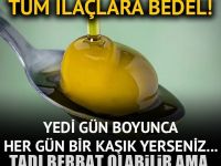 bir yemek kaşığı icince vücudu yeniliyor
