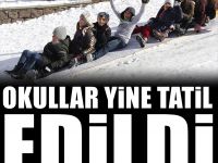 7 İlde Eğitime Kar Ve Buzlanma Engeli