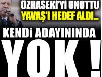 Özhaseki'yi unuttu Yavaş'ı hedef aldı...