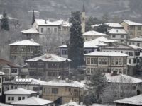 Safranbolu Tarihi Konakları Beyaza Büründü