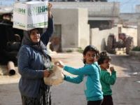 Afrin’de Bir Yılda 150 Bin Sivile İnsani Yardım