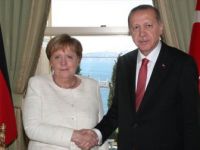 Erdoğan'dan Almanya Başbakanı Merkel'e Taziye Telefonu