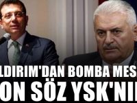 Binali Yıldırım'dan İBB için flaş duyuru