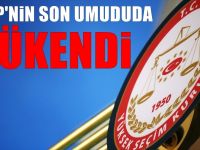 Hdp'nin Khk İtirazı Reddedildi