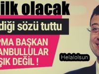 Ekrem İmamoğlu verdiği sözü tuttu! İstanbul'da bir ilk yaşanıyor