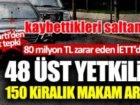 İstanbul'da İETT'deki 48 üst yetkiliye 150 kiralık makam aracı!