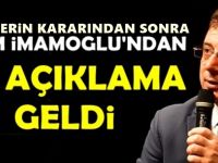 Vaatleri İBB Meclisi'nde kabul edilen İmamoğlu'ndan açıklama