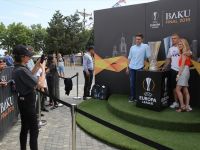 Bakü'de Uefa Avrupa Ligi Finali Coşkusu