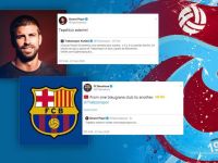 Barcelona Ve Pique'den Trabzonspor'a Teşekkür