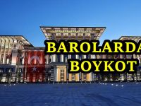Saray'daki törene katılmayacağını açıklayan baro sayısı 41'e yükseldi