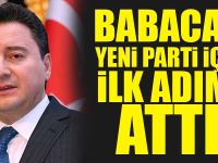 Ali Babacan'ın partisinin ilk maddesi belli oldu