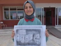 Lise Öğrencisi Sümeyra Toka'nın Karikatürü Dünya Birincisi Oldu