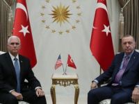 Erdoğan, ABD Başkan Yardımcısı Pence'i Kabul Etti