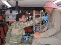 Tel Abyad ve Rasulayn'da Sağlık Taraması Yapılıyor