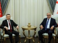 Cumhurbaşkanı Yardımcısı Oktay, KKTC Cumhurbaşkanı Akıncı İle Görüştü