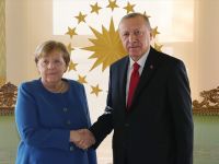 Erdoğan-merkel Görüşmesi Başladı