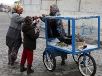 'Süper Babaanne' İki Torununa Tatlı ve El İşi Satarak Bakıyor