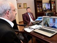 Kılıçdaroğlu, Türk-İş, Hak-İş ve DİSK Yöneticileriyle Telekonferansla Görüştü