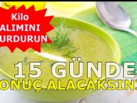 Evde Aldığınız Fazla Kiloları 15 gün içinde geri verdiren en etkili yiyecek bunlar