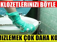 Klozet temizlemenin en pratik yolu temizlik hiç bu kadar basit olmamıştı