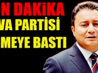 Seçime Girmesi İstenmeyen Ali Babacan'dan Flaş Karar! Düğmeye basıldı