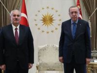 Erdoğan, Yargıtay Başkanı Mehmet Akarca'yı Kabul Etti