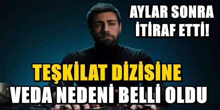 TRT1 dizisinde yer alıyordu! Çağlar Ertuğrul'un asıl ayrılık nedeni belli oldu