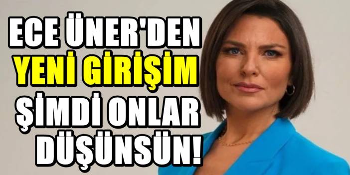 Ece Üner apar topar Sözcü TV'ye katılmıştı; Son hamlesi hiç beklenmiyordu