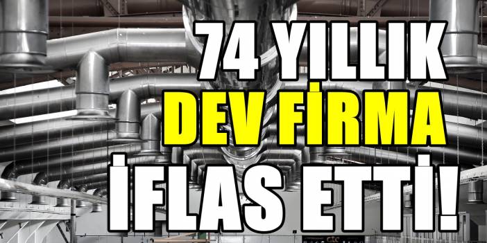 Daha fazla ayakta duramadı; 74 yıllık Türk et firması iflas etti!