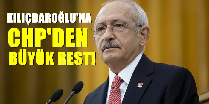 CHP'den Kılıçdaroğlu'nun bildirisine tokat gibi cevap