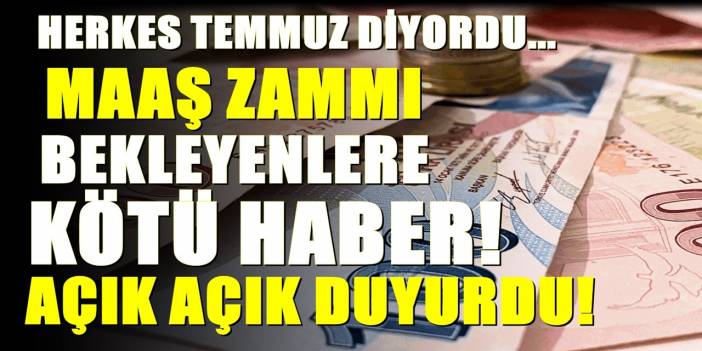 Asgari ücret zammıyla ilgili detaylar netleşti. Bakan kötü haberi verdi