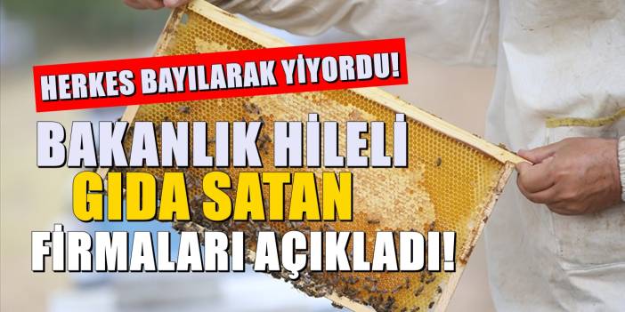 Bakanlık Zehirli Gıda Satan Firmaları Deşifre Etti! Eşek Eti ve Sahte Pul Biber Satmışlar
