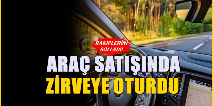 Nisan ayının en çok satan otomobili açıklandı! Zirveyi dev firma bırakmadı