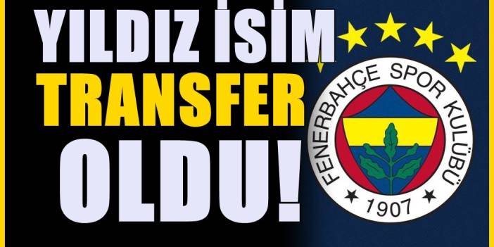 Fenerbahçe'ye yeni transfer! Brezilyalı ismi kadrosuna kattı
