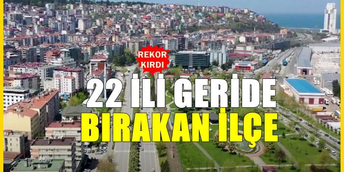 22 ilin nüfusunu geride bırakan Samsun'a bağlı ilçe! İl olması isteniyor
