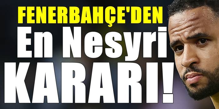 Fenerbahçe'nin En-Nesyri planı belli oldu