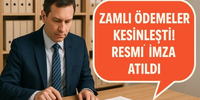 Emekli ve Memura Zam Müjdesi! Rakam Kesinleşti, İmzalar Atıldı