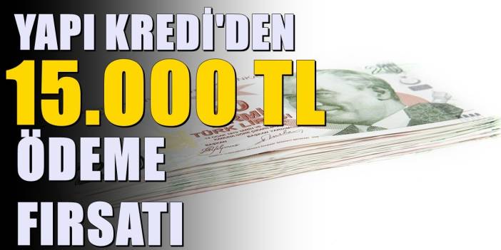 Yapı Kredi’den emekli maaşı alanlara dev destek! 15.000 TL’ye kadar nakit ödeme