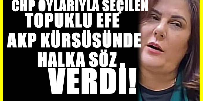AKP rozetini takan Özlem Çerçioğlu konuştu: 'Alnım Ak, Başım Dik'
