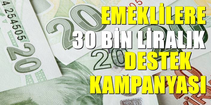 Emeklilere 30 Bin TL Destek! Başvuranlara Ödeme Yapılıyor