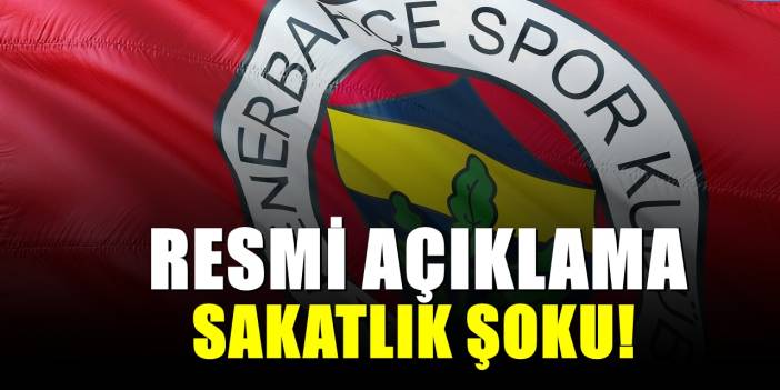 Fenerbahçe’de Kara Bulutlar Dağılmıyor – Şimdi de Sakatlık Şoku!