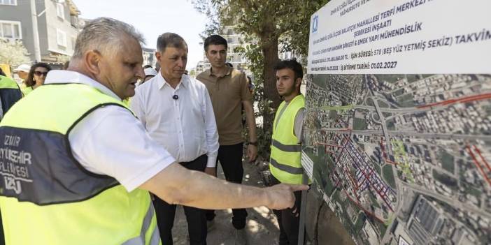 İzmir Büyükşehir'den Çiğli'ye dev yatırım! 13,5 kilometrelik altyapı ağı kuruluyor