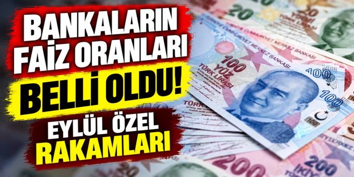 Eylül rakamları! Bankaların vadeli mevduat faizleri belli oldu