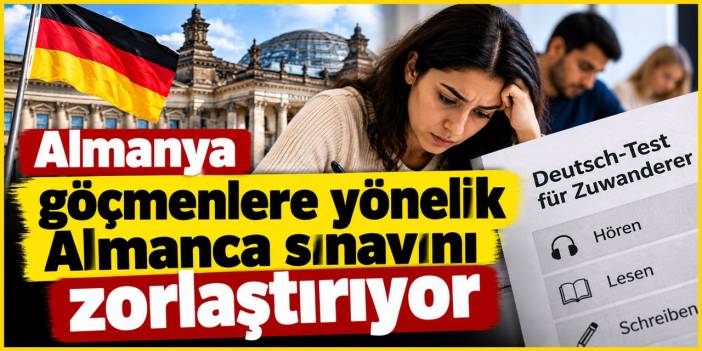 Almanya göçmenlere yönelik Almanca sınavını zorlaştırıyor
