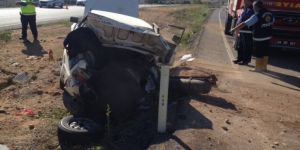Yozgat’ta korkunç trafik kazası! 1 ölü 5 yaralı