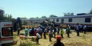 Manisa'da tren kazası: 6 ölü 15 ağır yaralı