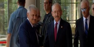 Binali Yıldırım, CHP Genel Merkezi’nde