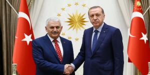 Erdoğan, Başbakan Yıldırım'ı kabul etti
